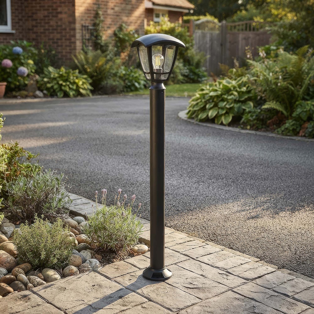 Garden lamp Axis 90cm black Searchlight 5,05342E+12