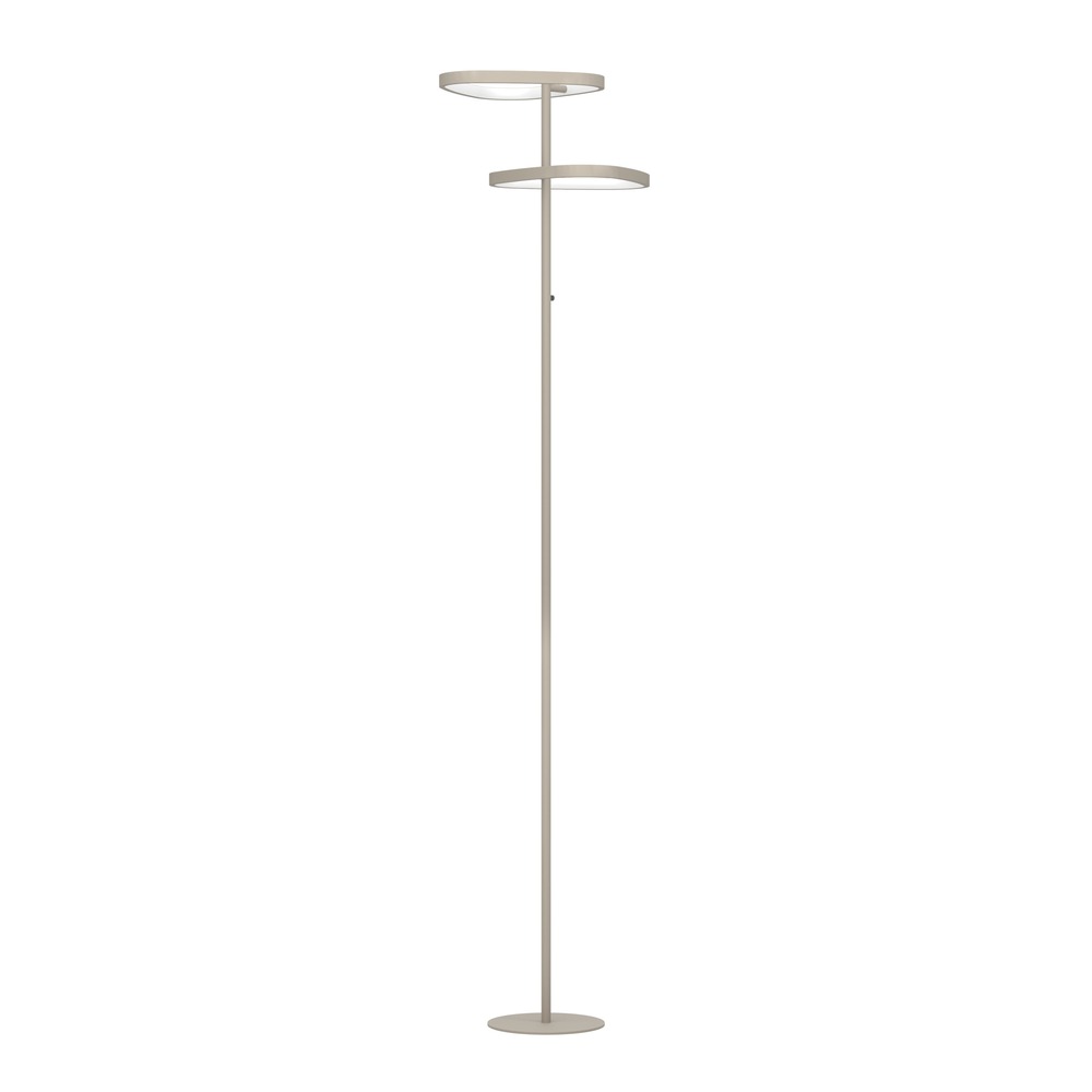 Modern floor lamp Leporano sand brown Eglo 9008606391226