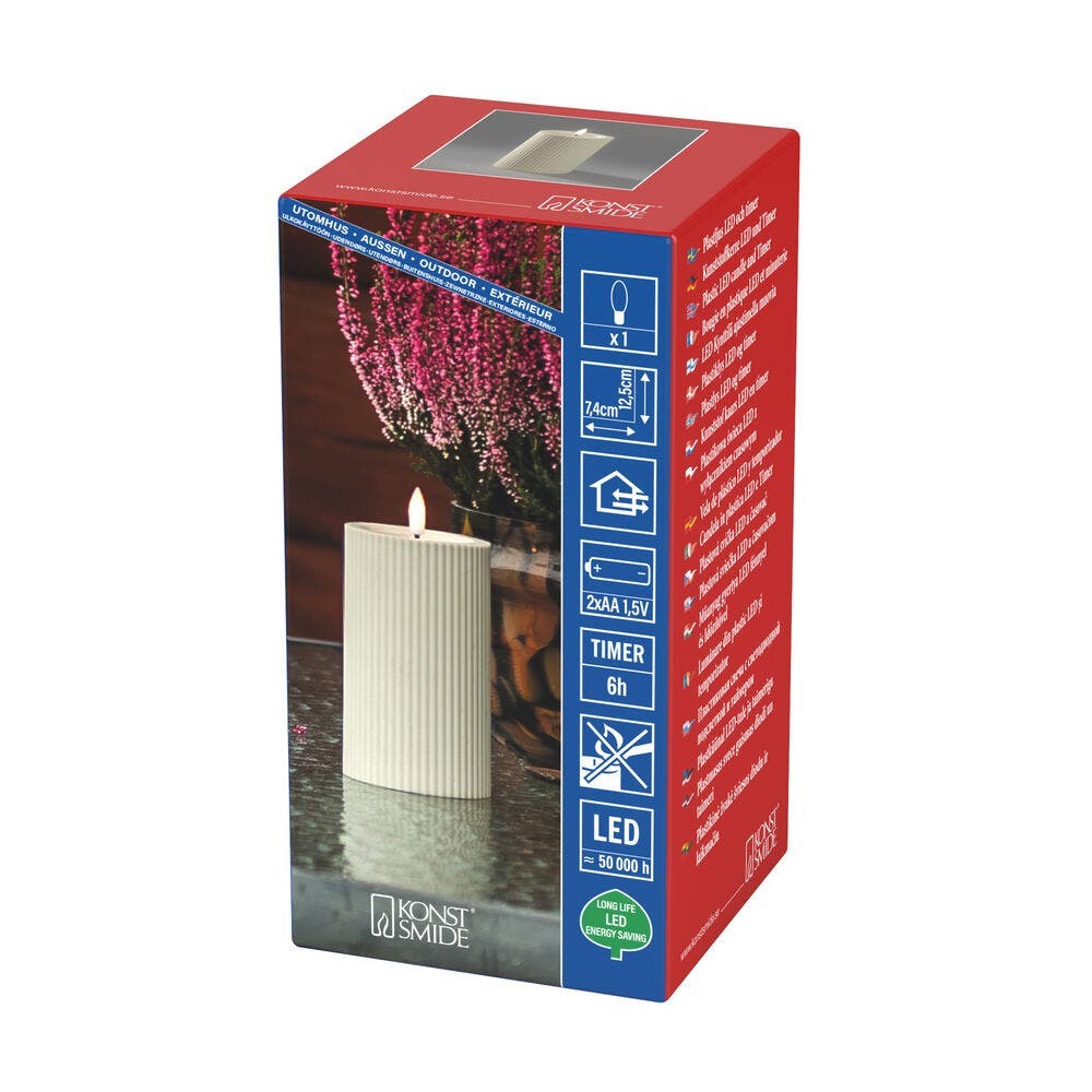 Candle lamp Cand on battery 12.5cm KonstSmide 7318300029618