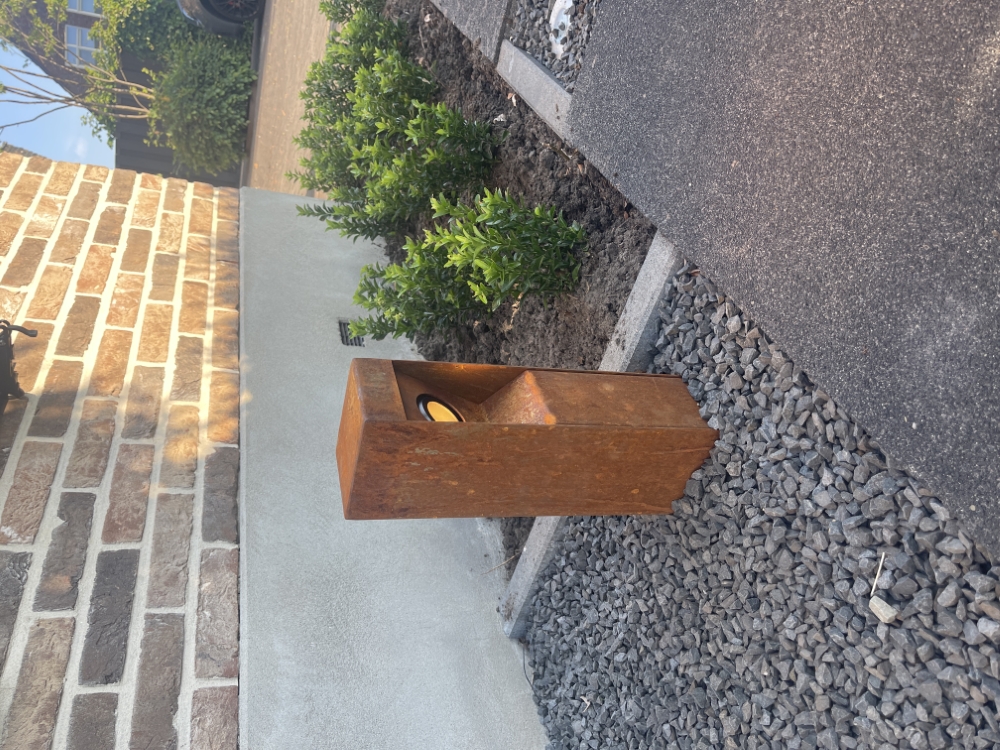 Path lighting Gis 35cm corten
