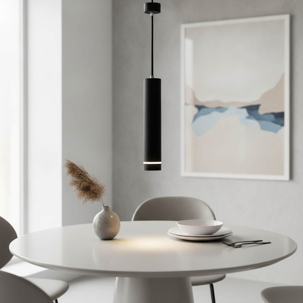 Design pendant lamp Esca black