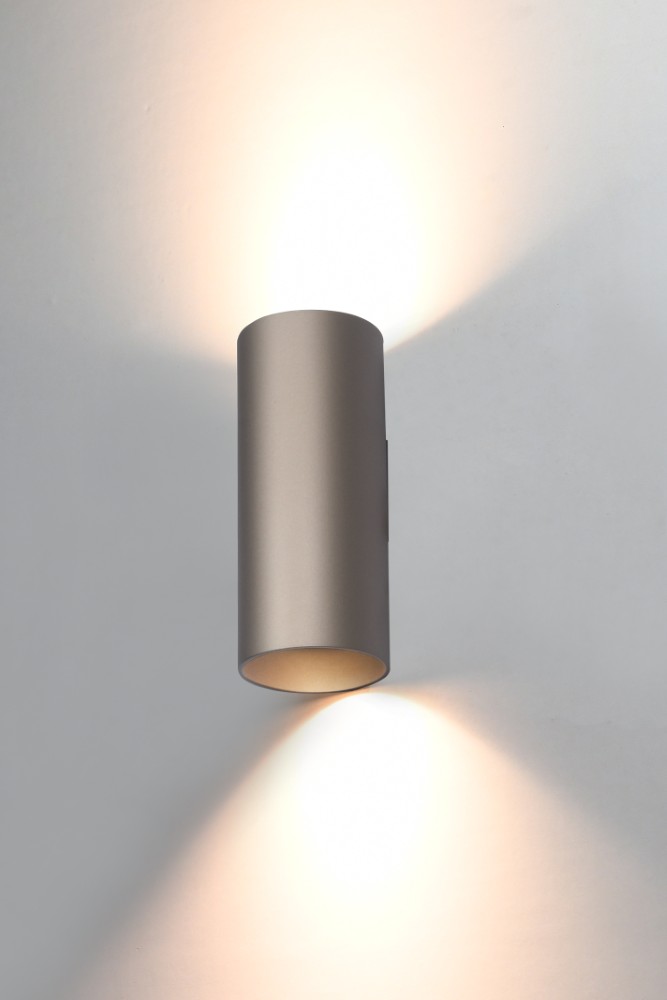 Design surface-mounted spotlight Roulo Champagne Up & Down