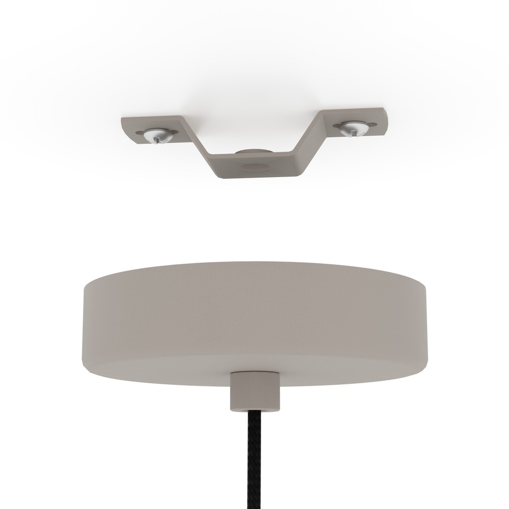 Wire pendant lamp Lodods sand brown Ø 45cm Eglo 9008606390281