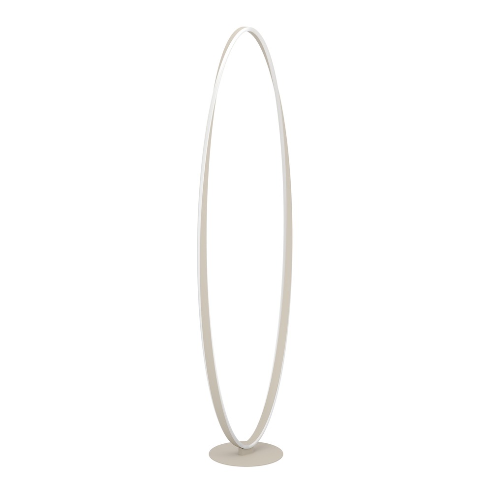 Design floor lamp Camerota sand brown