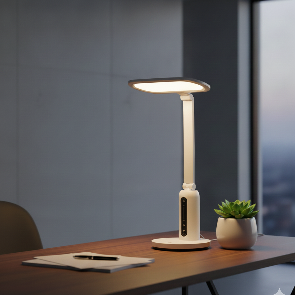 White desk lamp Biolight anti-UV