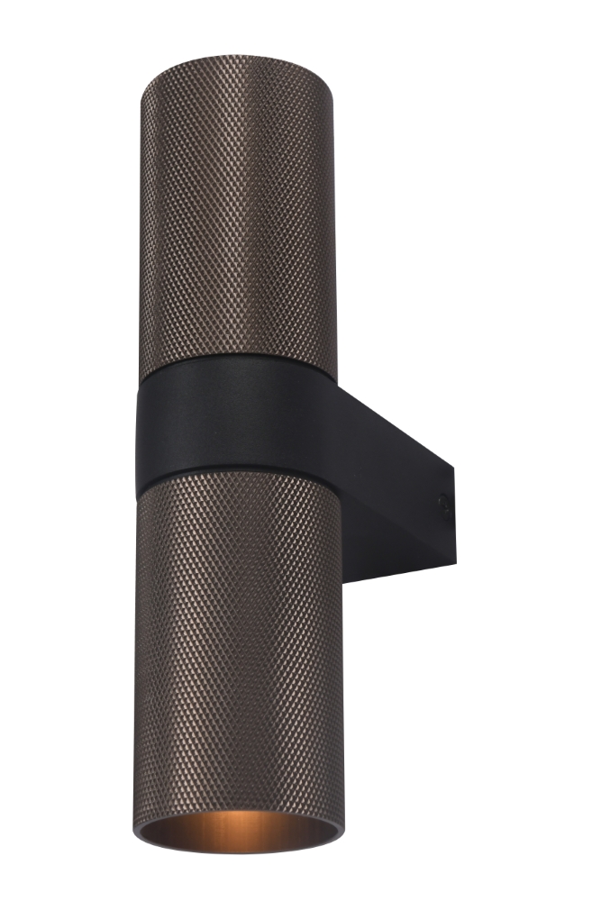 Wall spot structure Grana Brown with black