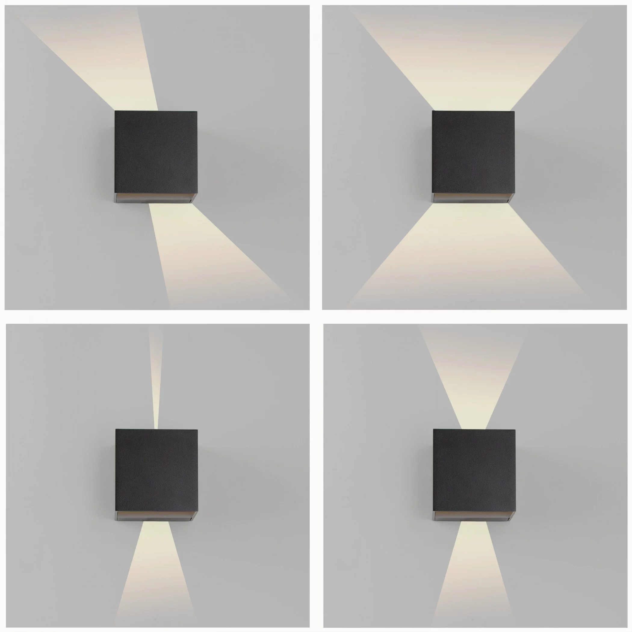 Wall spotlight Reach Brown Up & Down KS Verlichting 8714732785907