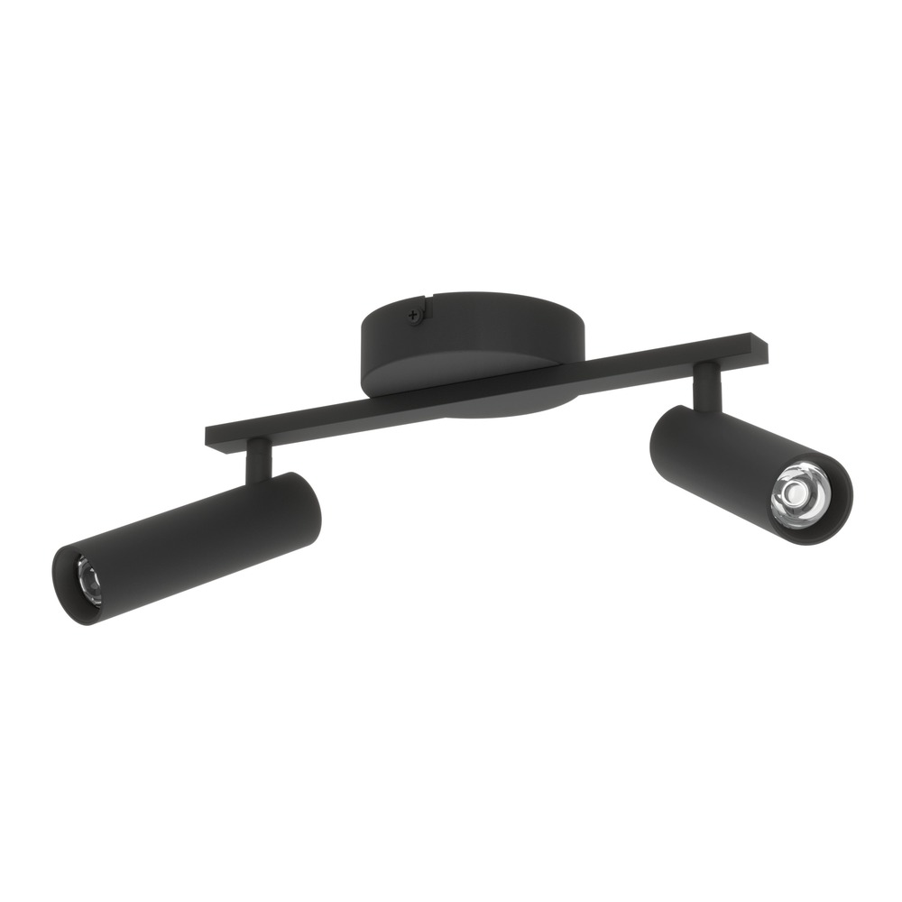 Surface-mounted spot Valproto 2-light black