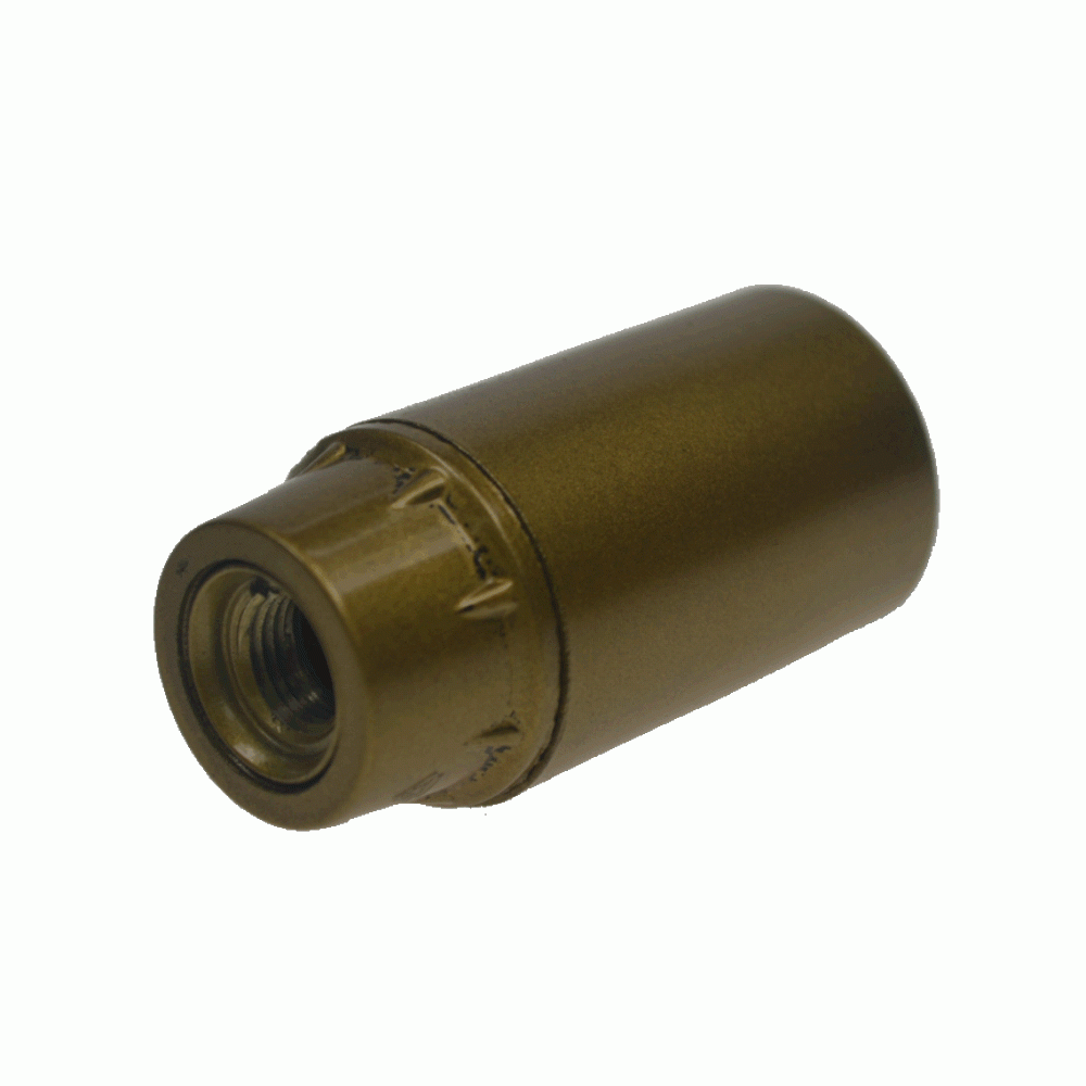 Lamp holder E14 - Base smooth gold Vtac 8717692021627