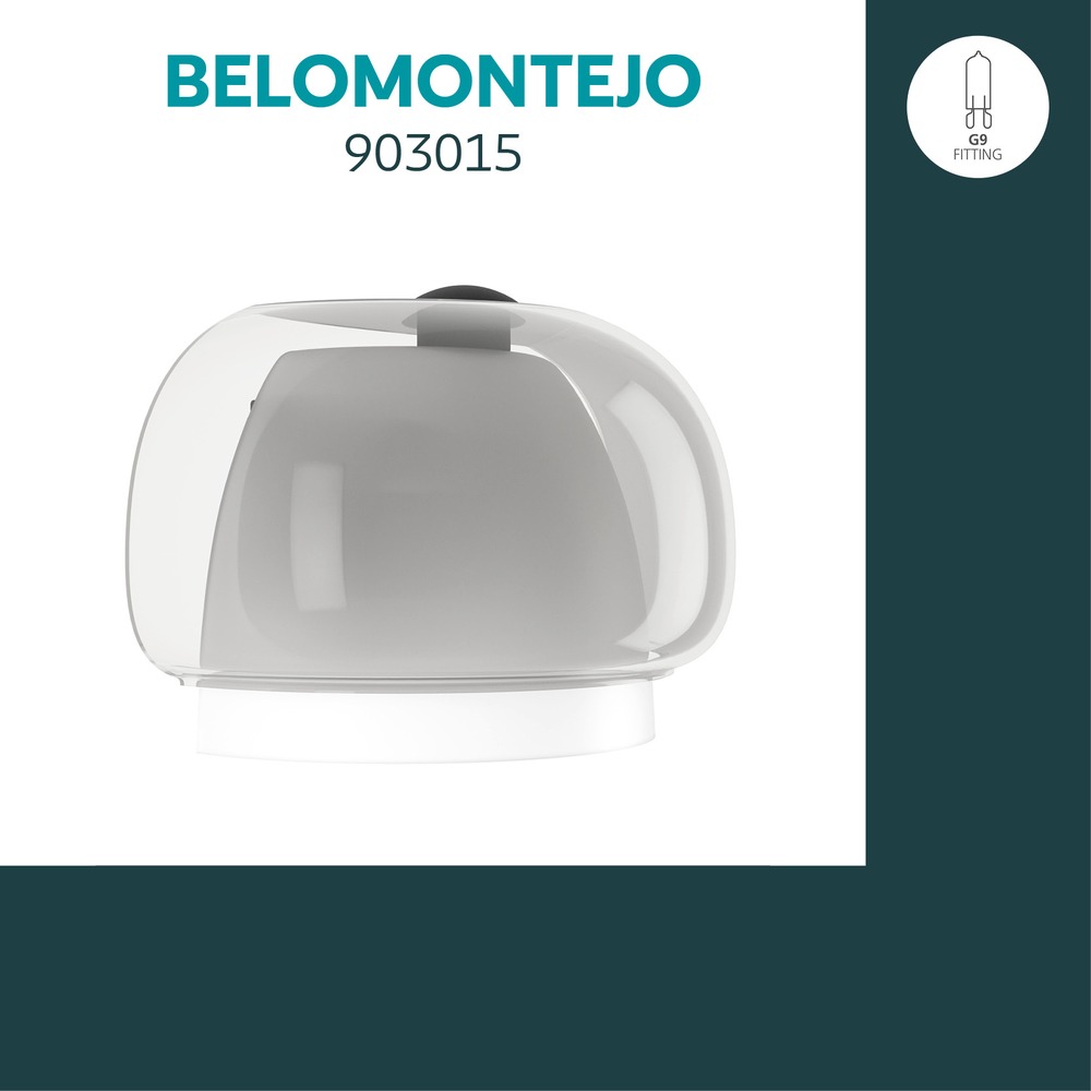 Design wall lamp Belomontejo Black Eglo 9008606406708
