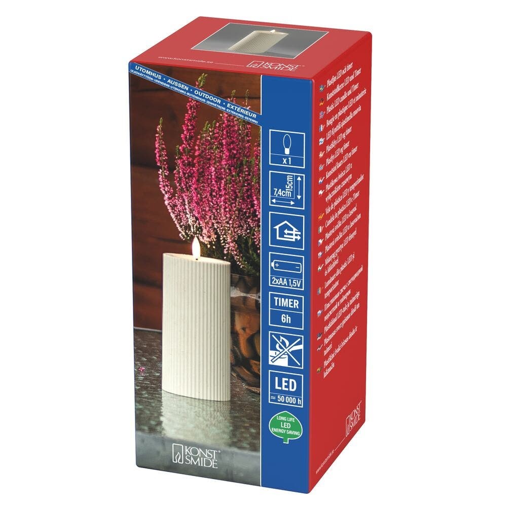 Candle lamp Cand on battery 15cm KonstSmide 7318300029625