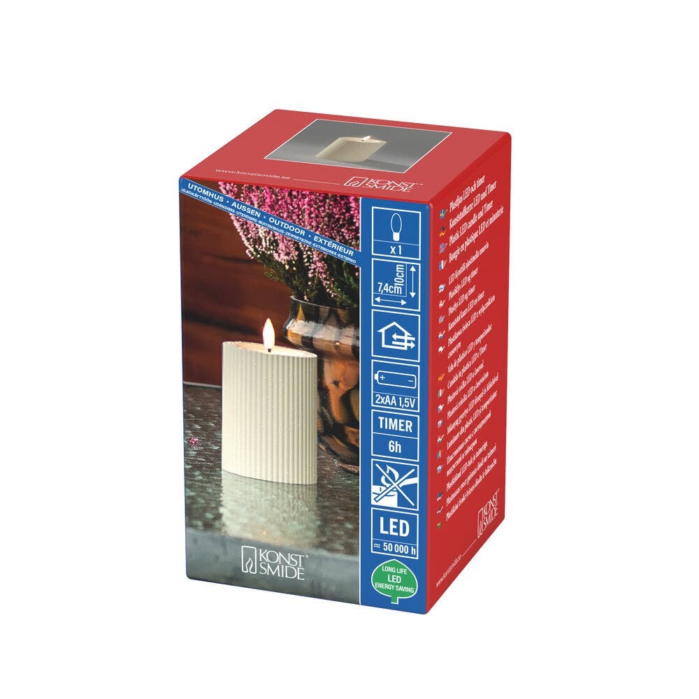 Candle lamp Cand on battery 10cm KonstSmide 7318300029601
