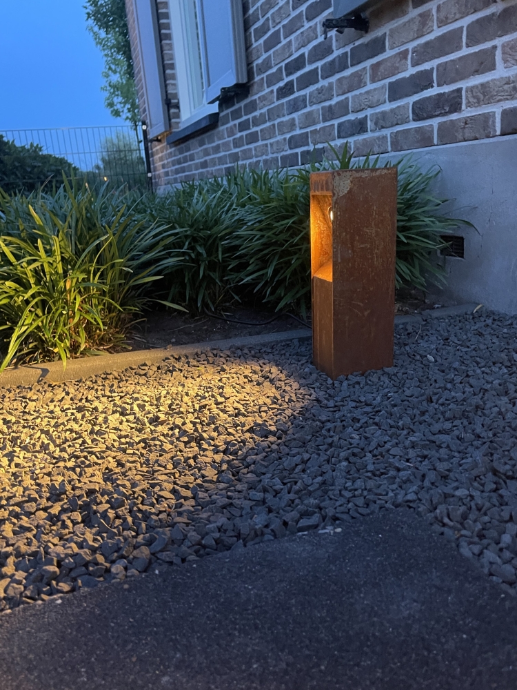 Path lighting Gis 35cm corten 12V