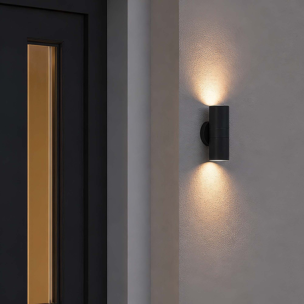Wall spotlight Haifa Up & Down Black Searchlight 5,05342E+12