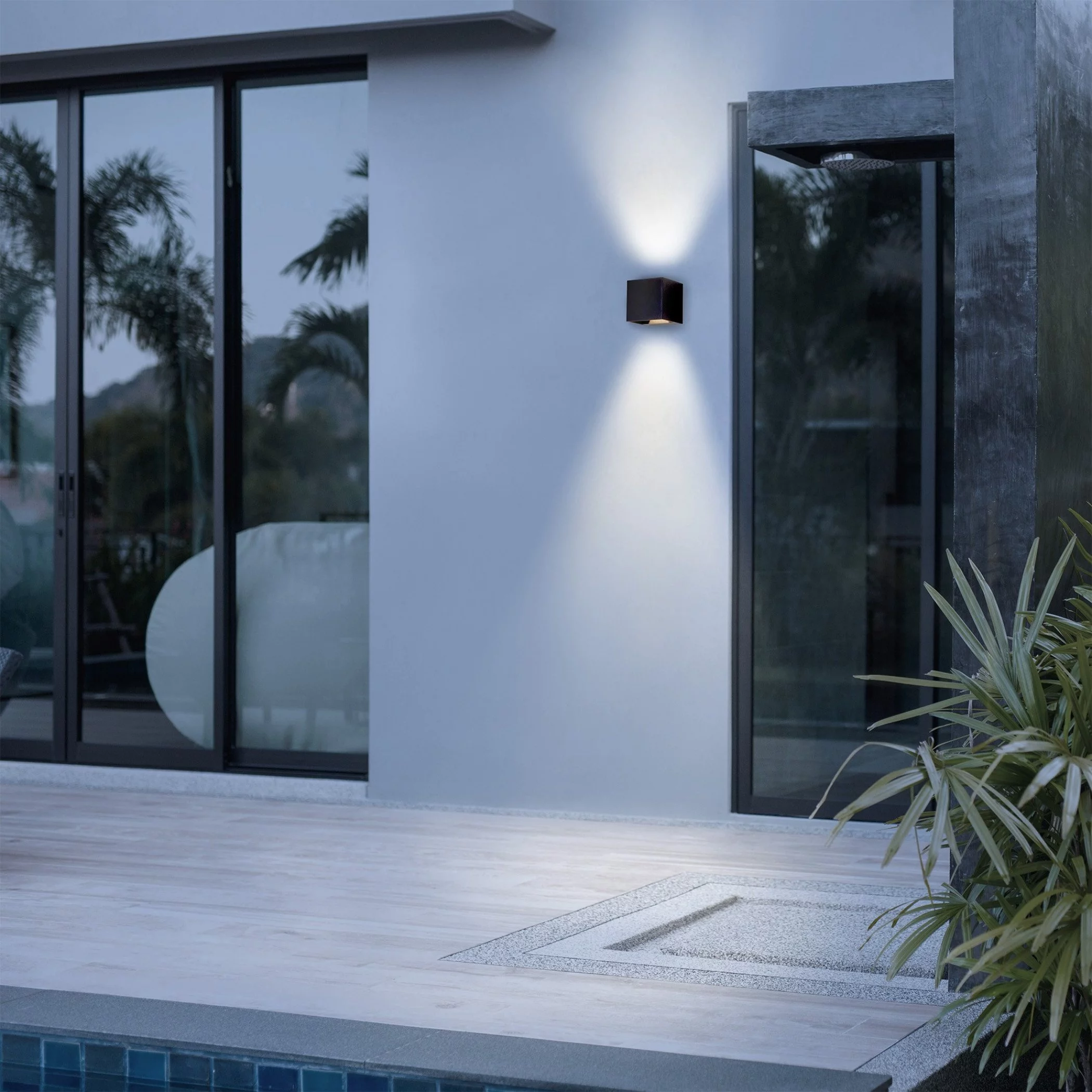 Wall spotlight Reach Black Up & Down KS Verlichting 8714732785600