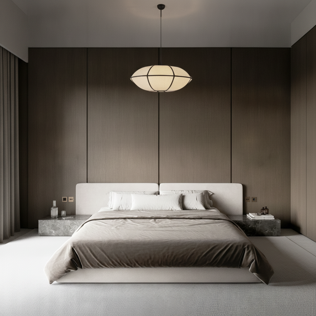 Pendant lamp Brera black with white Ø 70cm Lyora 5212017493576
