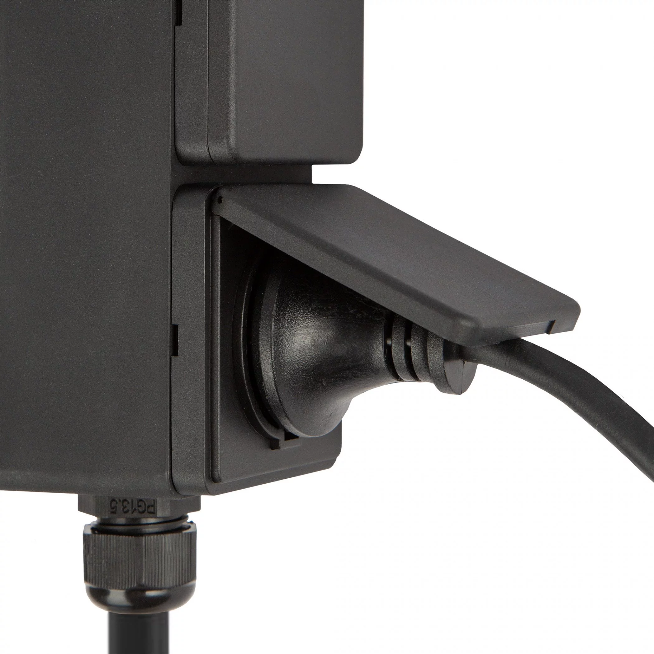 Socket Double black KS Verlichting 8714732778404