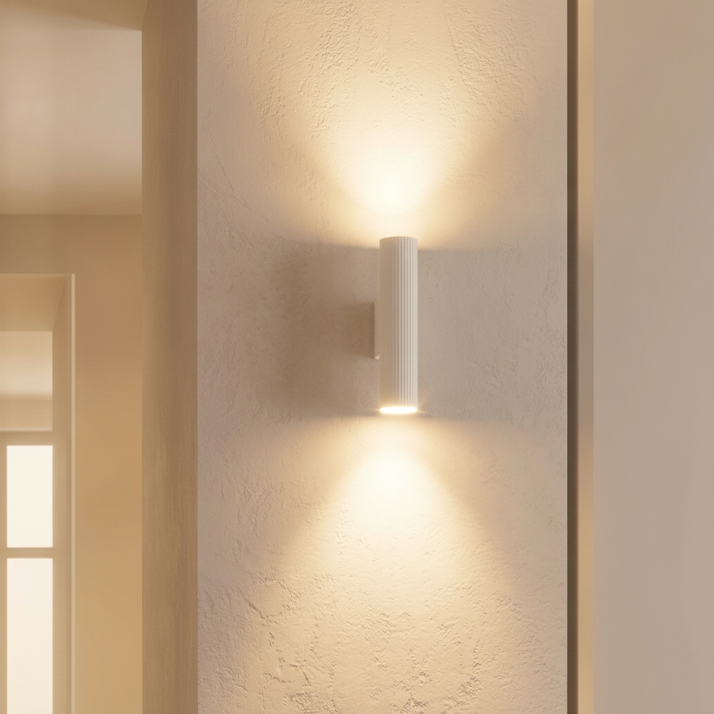 Wall spotlight Comet Up & Down White