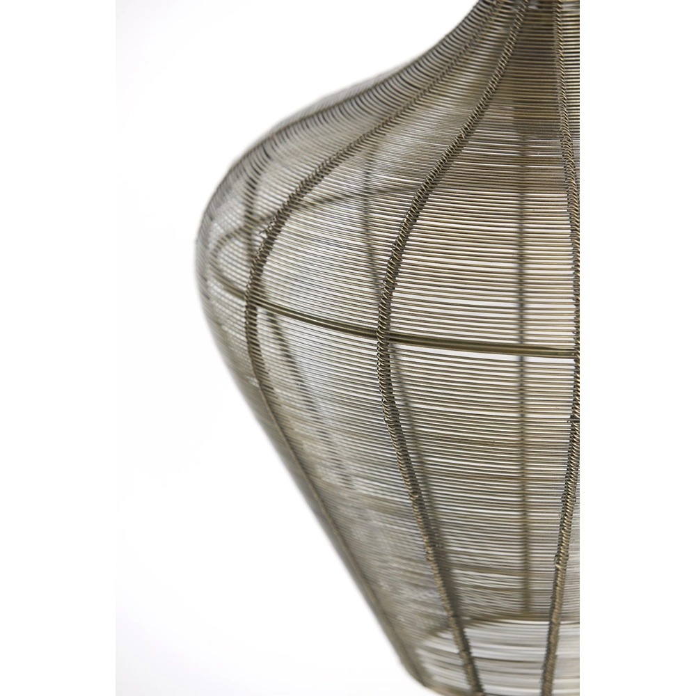 Pendant lamp Alvaro bronze Ø 36cm Light & Living 8717807634100