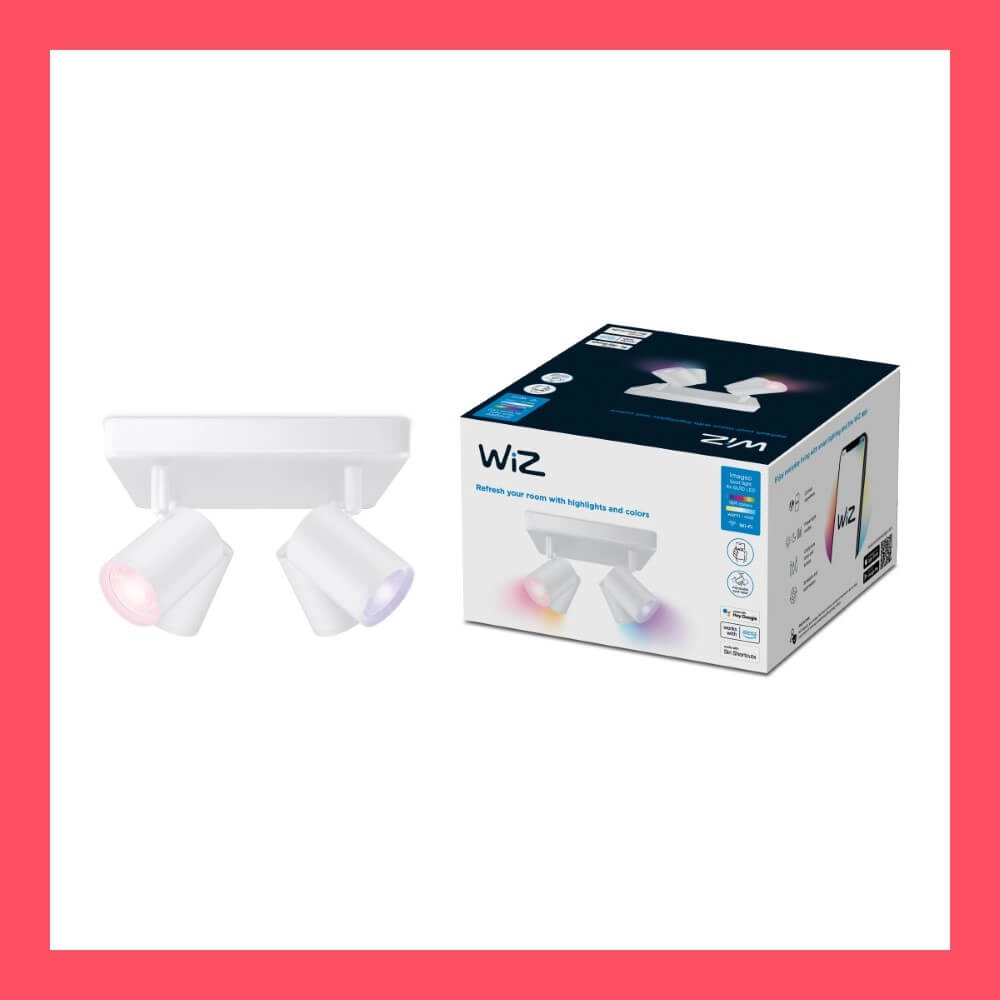 4-light surface-mounted spotlight Imageo smart - white WiZ 8719514554559