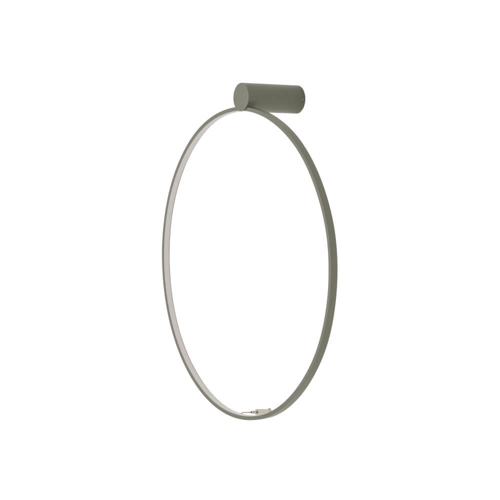 Design wall lamp Circolo M LED olive green