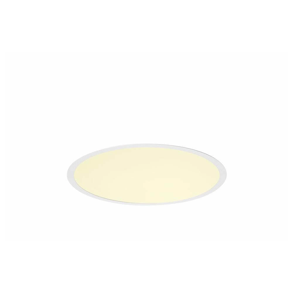 Recessed ceiling lamp Medo 40 white Ø 40cm with frame SLV 4024163297684