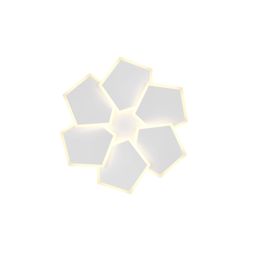 Unique ceiling lamp Zaya S white Trio 4017807684988