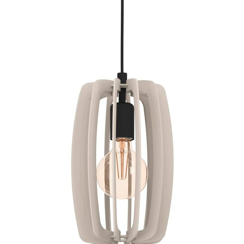 Dining room hanging lamp Bajazzara white Eglo 9008606244331