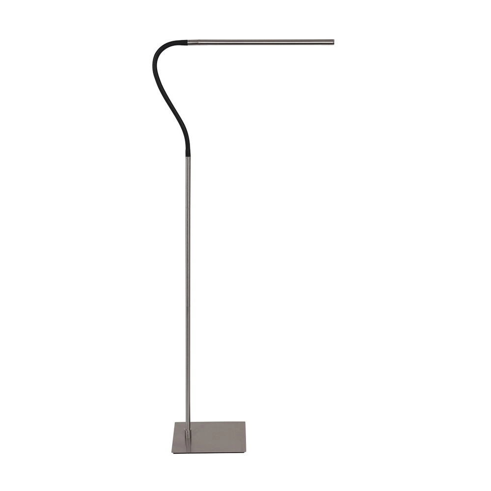 Design reading lamp Serpent metallic grey