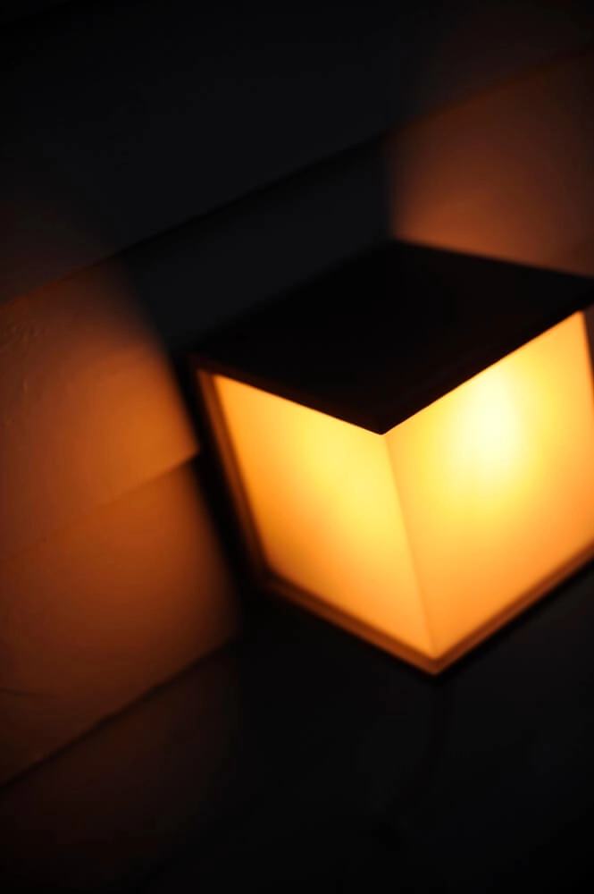 Square wall lamp Box Cube anthracite Lutec 4250294303080