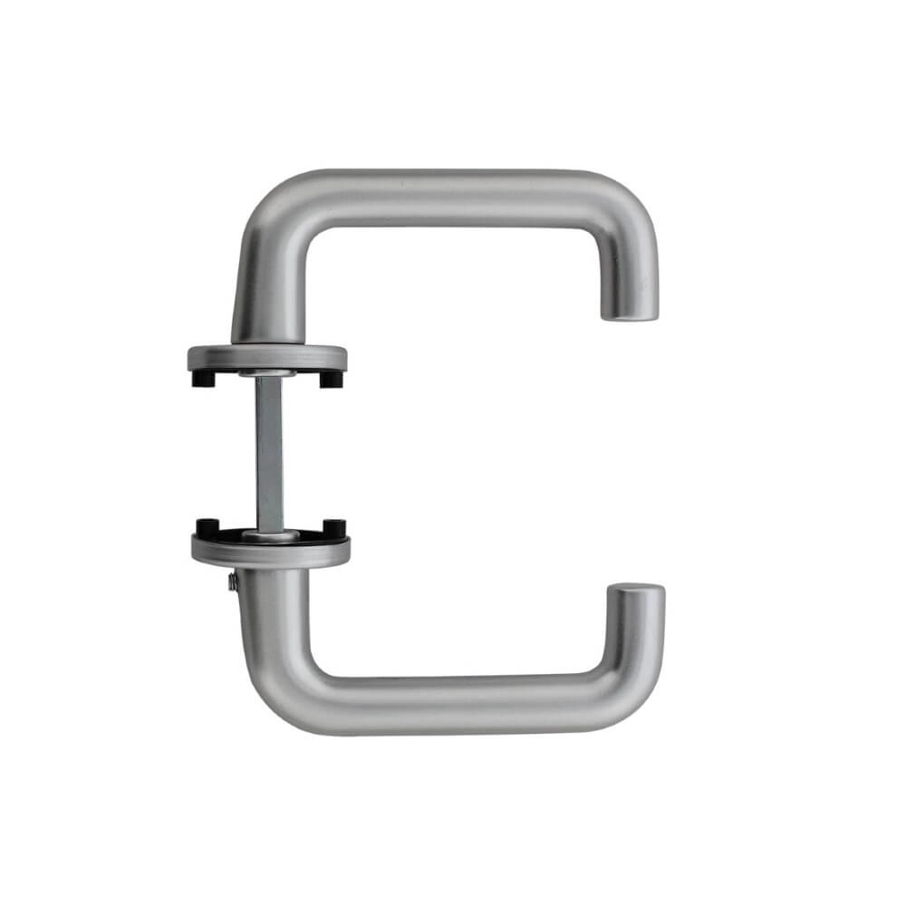 Door handle Rond round aluminium Intersteel 8714186068465