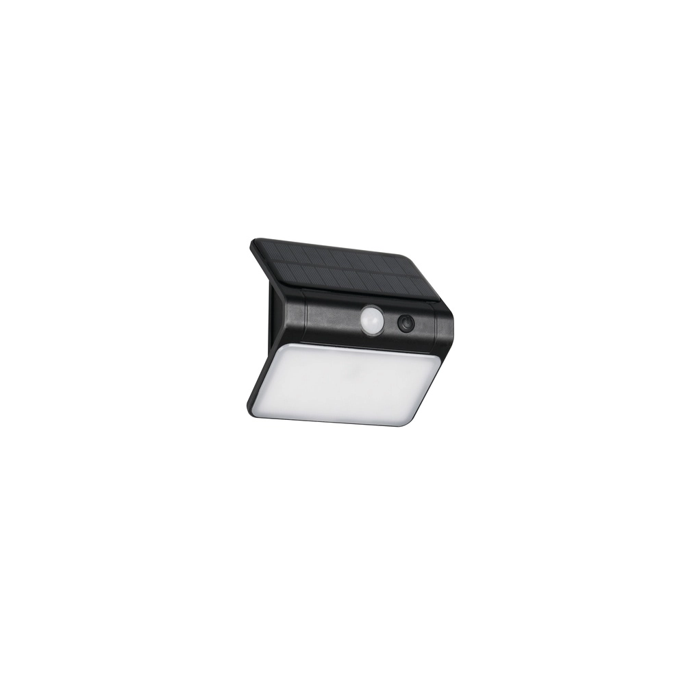 Solar wall lamp Olinda black Trio 4017807647945
