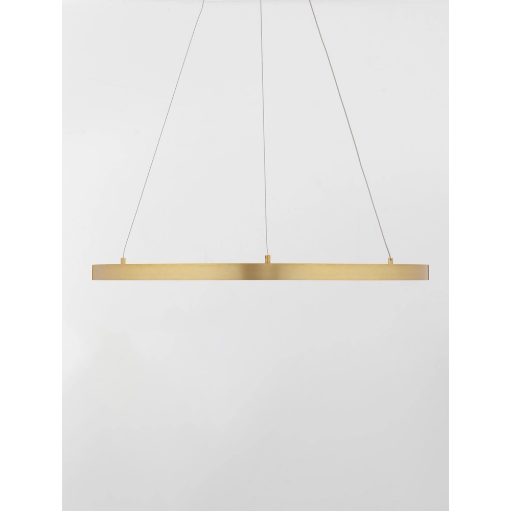 Golden pendant lamp Empatia design single Lyora 5212017442673
