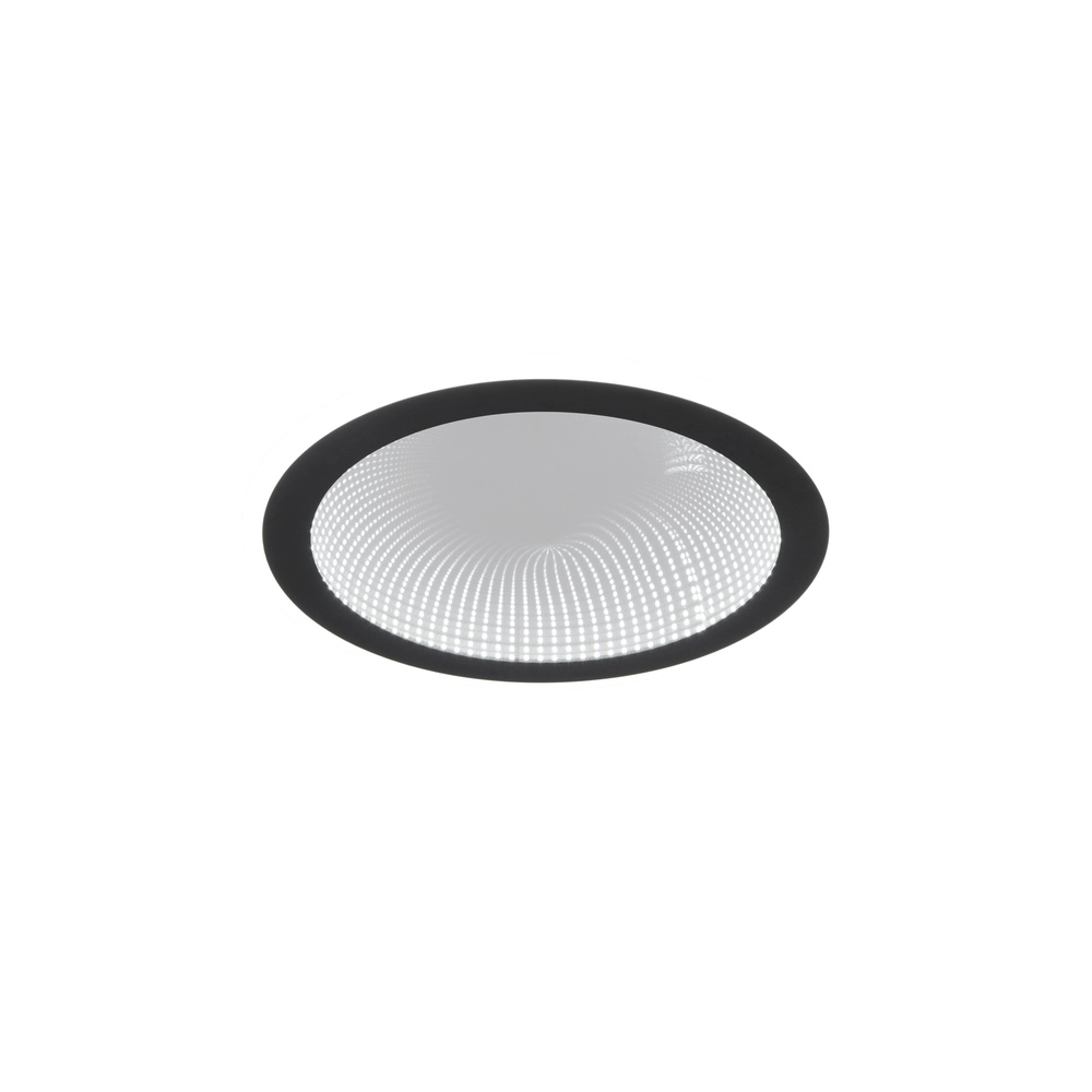 Design ceiling lamp Glace black Trio 4017807645705