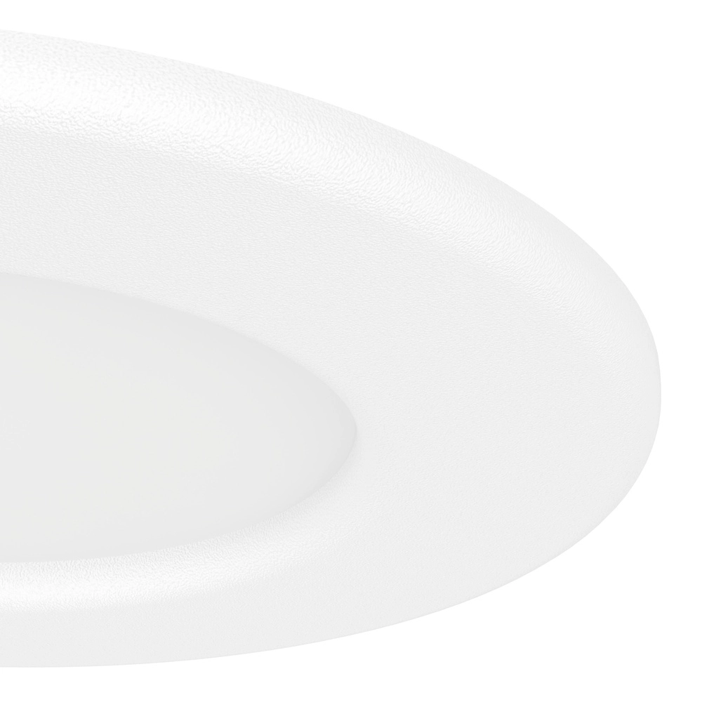 IP44 recessed spotlight Fueva 6 round - white - Ø 8,8cm Eglo 9008606330935