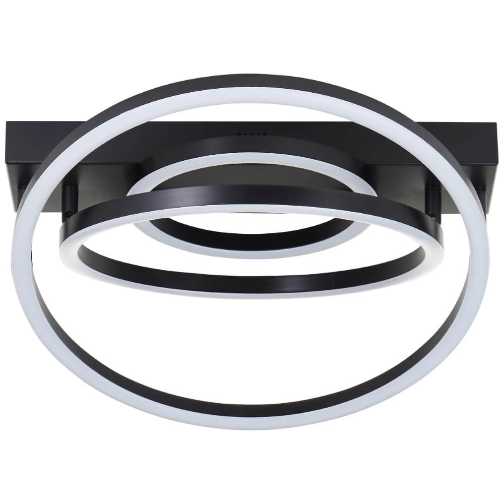 Dimmable ceiling light Pedley black Brilliant 4004353442094
