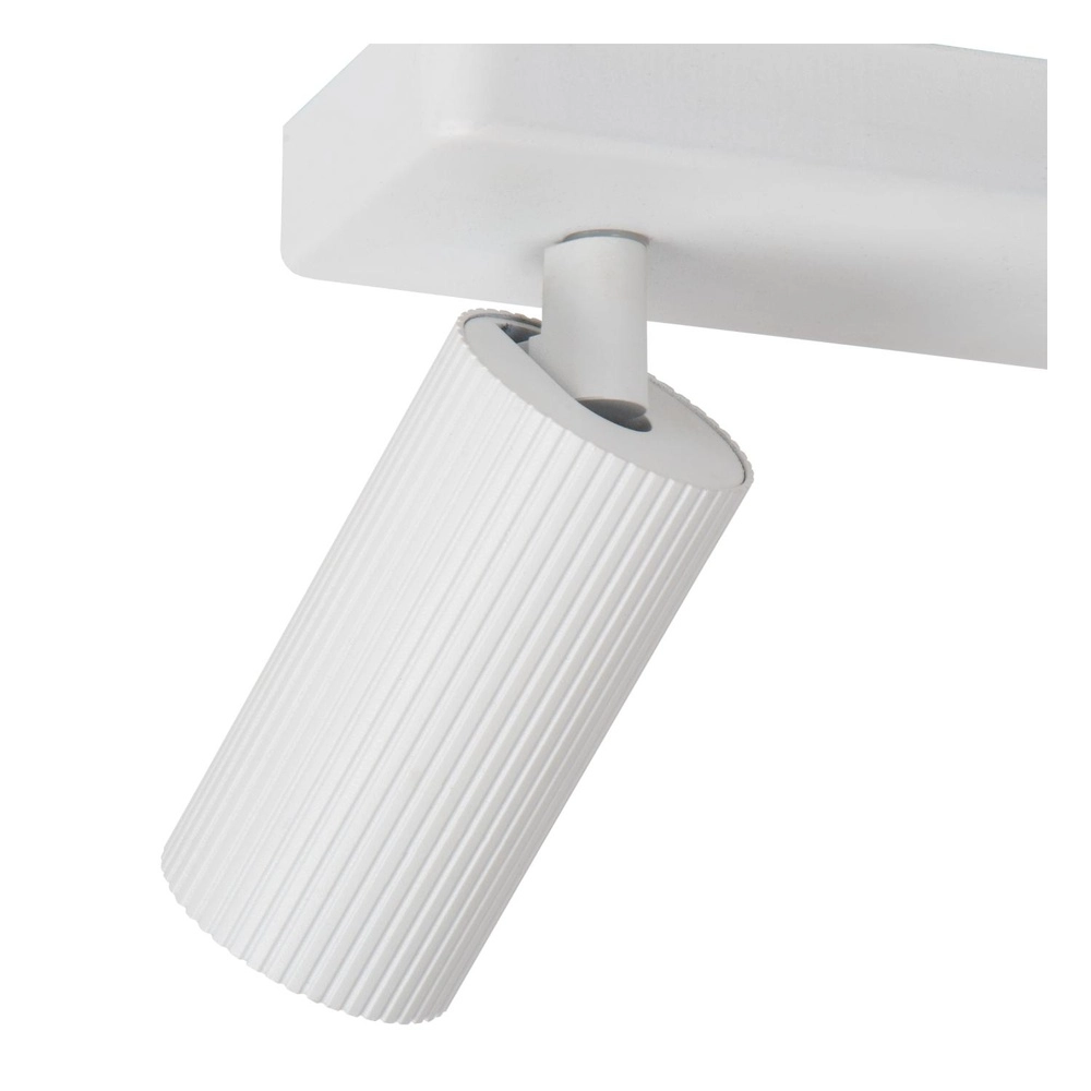 Surface-mounted ceiling spot Clubs 2-light white Lucide 5411212093516