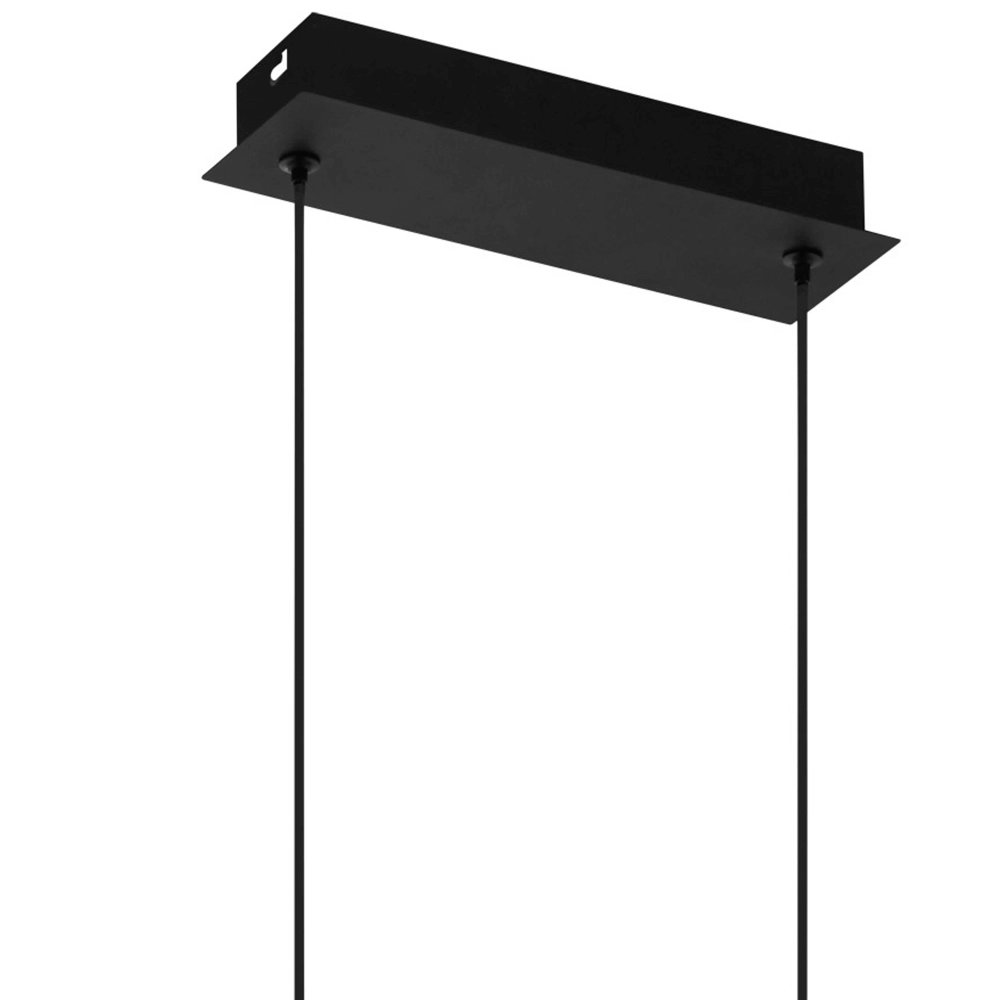 LED hanging lamp Lejias black Eglo 9002759998028