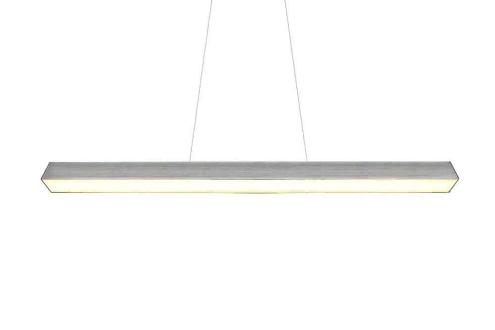 Hanging lamp Paros brushed metal Trio 4017807505955