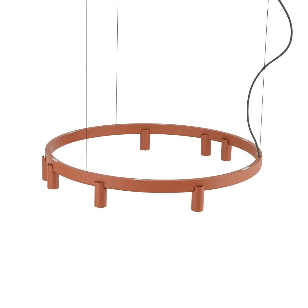 Design pendant lamp Fourty terracotta Ø 80cm