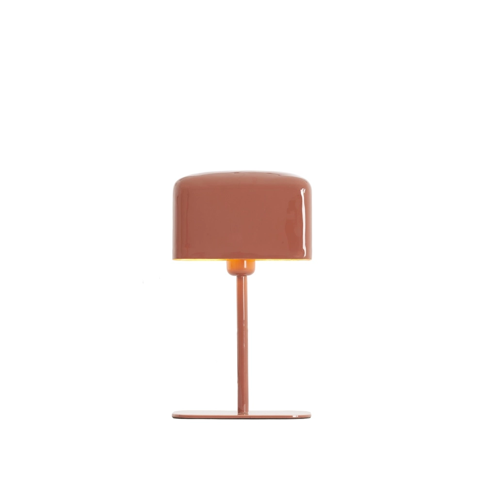 Bedside Lamp Elenie 20x10cm - gloss dark coral Light & Living 8717807818708