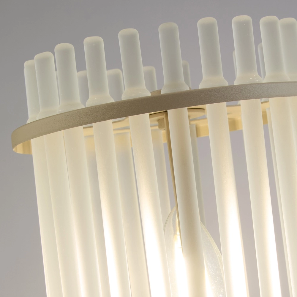 Table lamp Swizzle sand brown