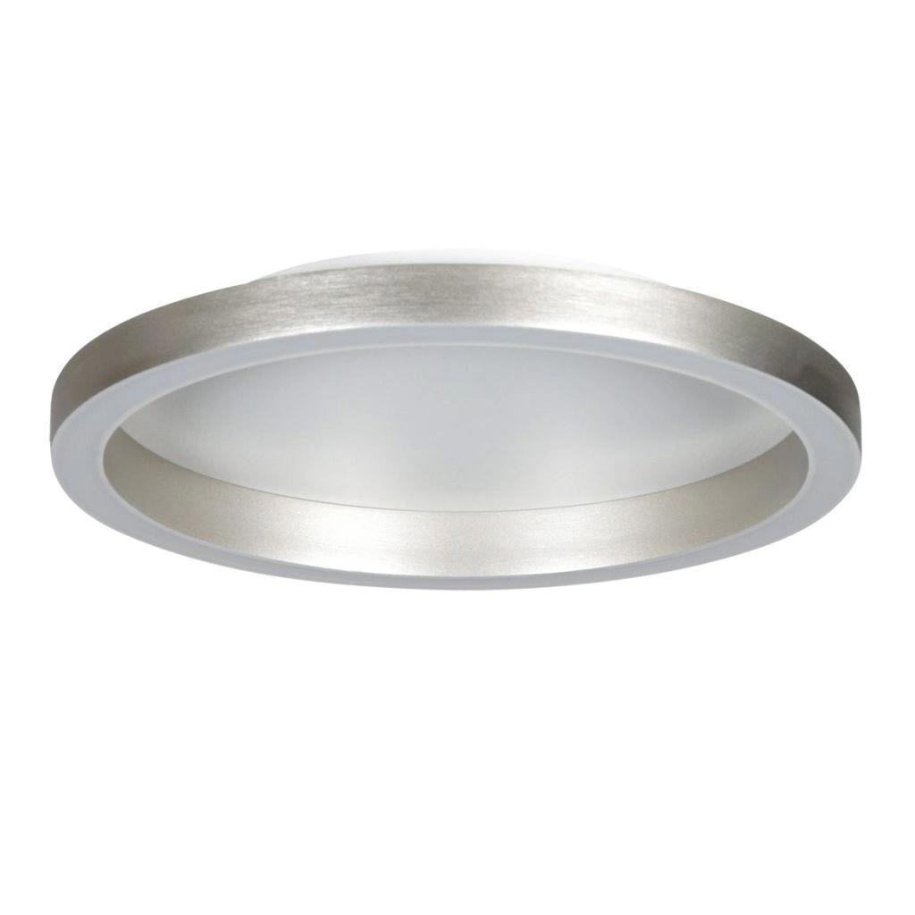 Design ceiling lamp Ringlux brushed metal Ø 40cm Steinhauer 8712746180930