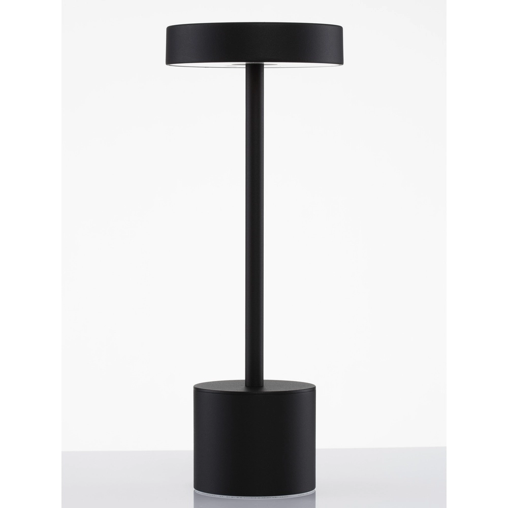 Design table lamp Fumo Rechargeable Black Lyora 5212017434753
