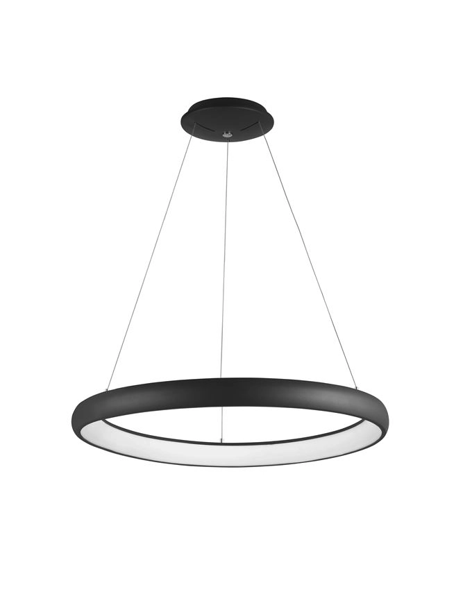 Design pendant lamp Albi black Ø 61cm Lyora 5212017416872