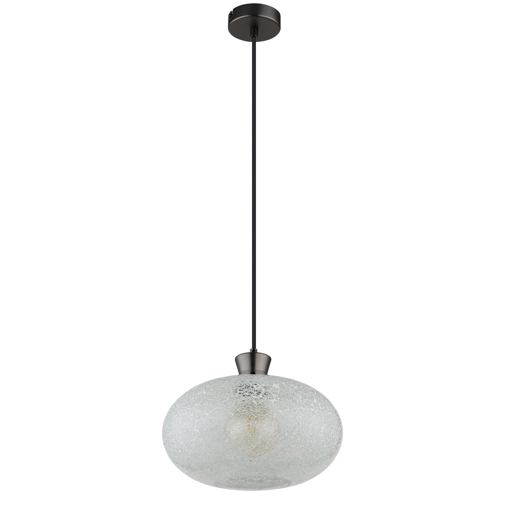 Single pendant lamp Brokana gunmetal Globo 9007371575466