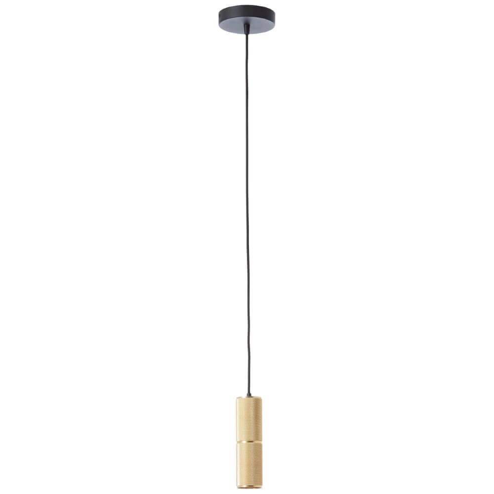Gold hanging lamp Marty 1-light Brilliant 4004353438318