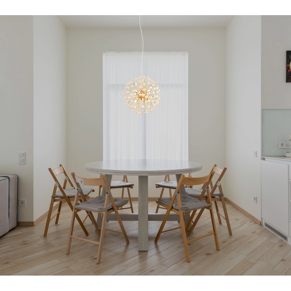 Pendant lamp Katrina gold Ø 40cm Globo 9007371478309
