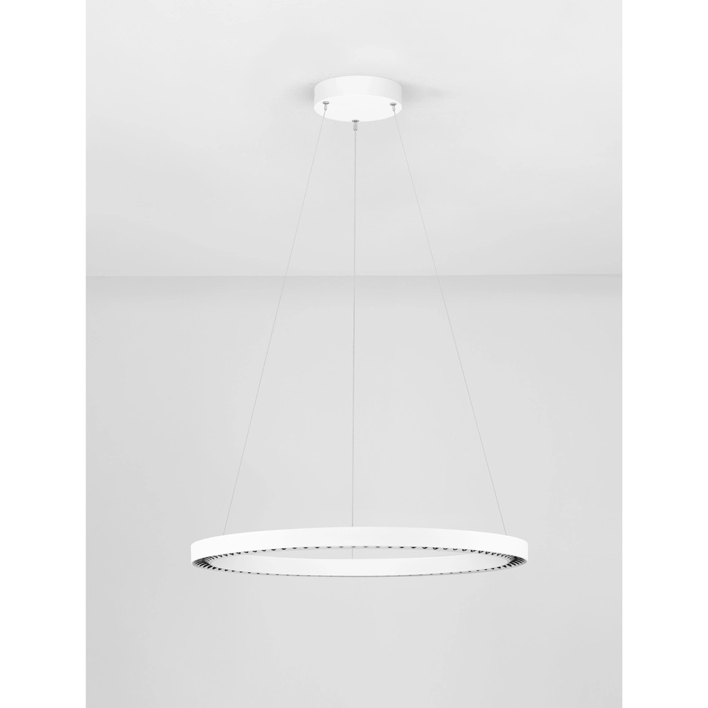 Round pendant lamp Deos white
