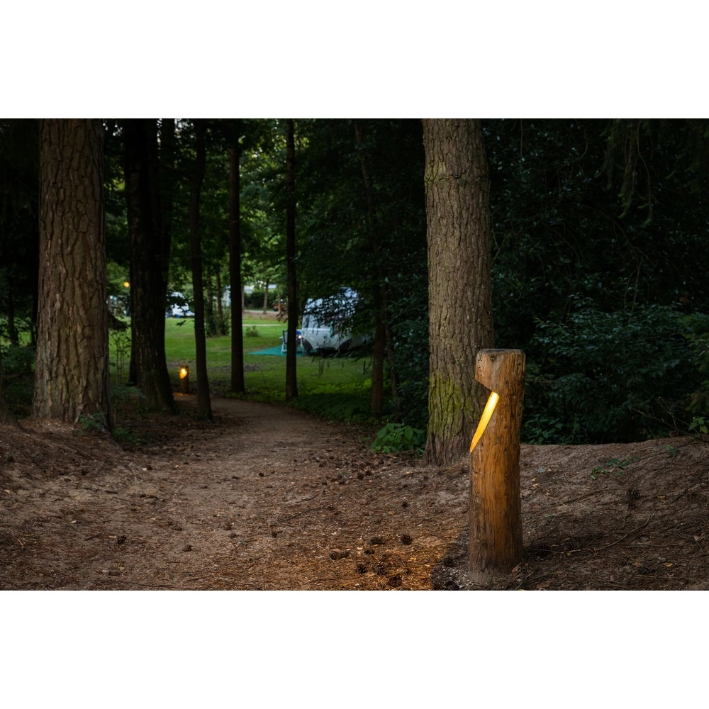 Wooden path lighting Bosco Chestnut - 65cm - 2700K Timberlab 8716803513709